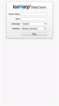 Mobile Screenshot of mail.berto.org.tr