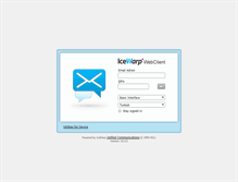 Tablet Screenshot of mail.berto.org.tr