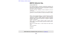 Desktop Screenshot of berto.cz